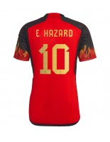 Belgia Eden Hazard #10 Kotipaita MM-kisat 2022 Lyhythihainen